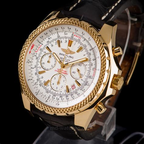 breitling gold bentley|breitling for bentley watch prices.